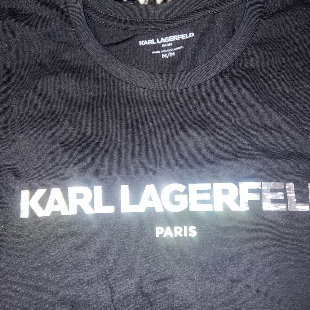 Back 3m KARAL LAGERFEILD logo